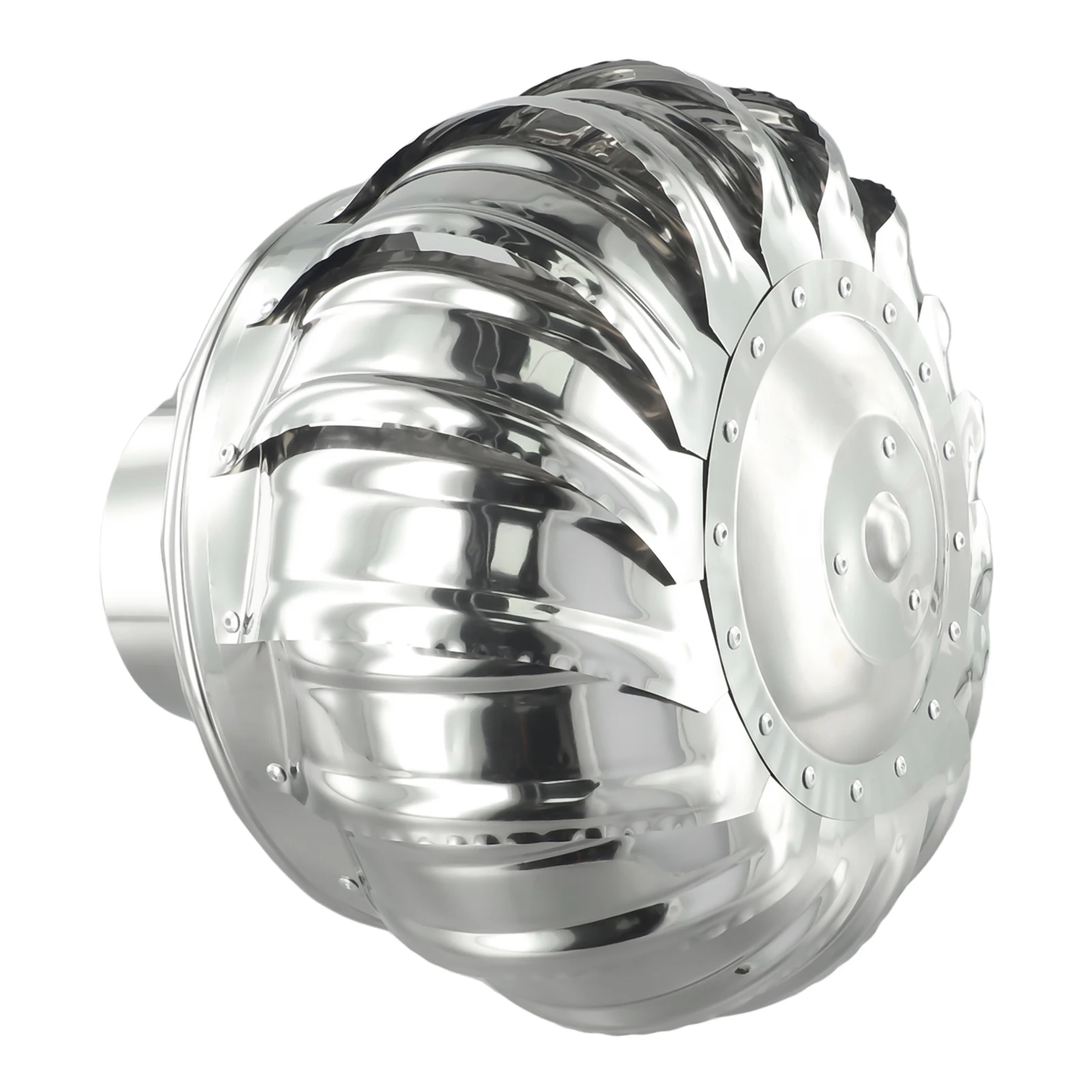 Chimney Cowl Cap Pot Guard Stainless Steel Flue Pipe Cover Cap Vent Top Exhaust Wind Home Improvement Cooling System
