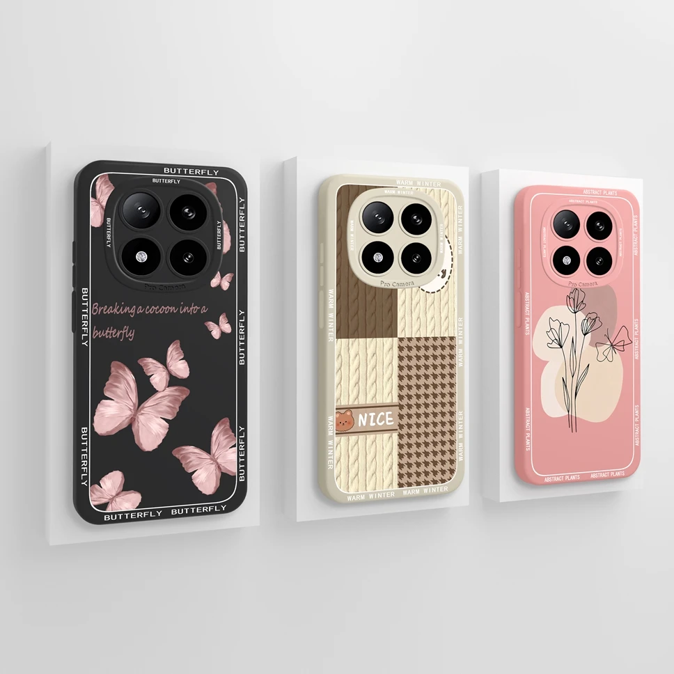 Lovely Stars Camera Protection Liquid Silicone Phone Case, Protective Back Cover