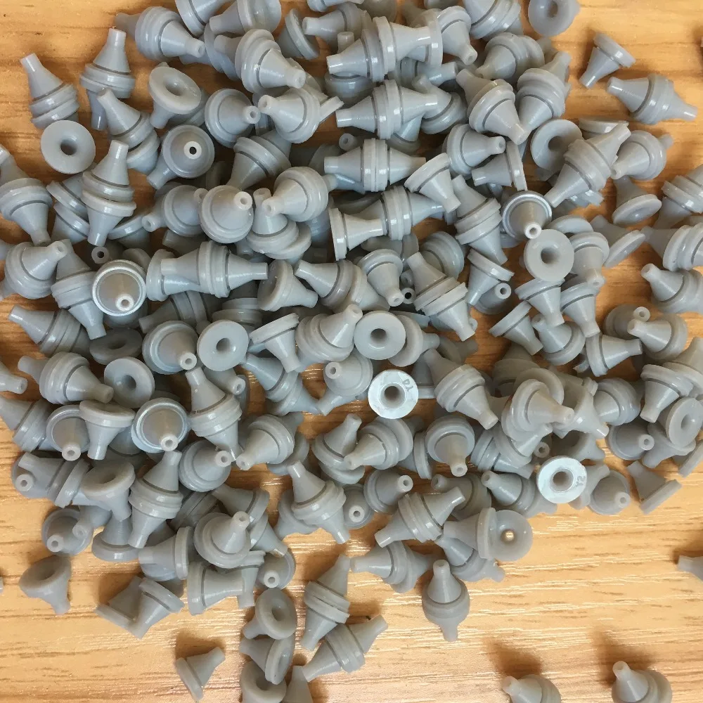 50PCS Pet Bath Shower Head Accessories Silicone Nail Water Sprinkler Top Spray Accessories Parts Silicone Dispensing Granules pet bath accessories
