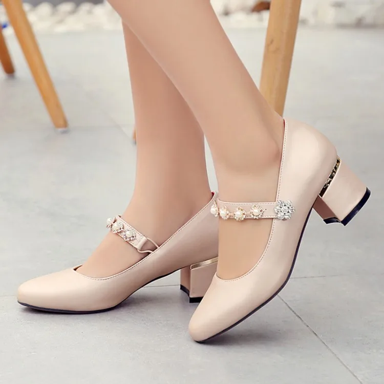 Women Mens Drag Queen Crossdresser High Heel Platform Pointy Toe Court –  Buckle Shoes