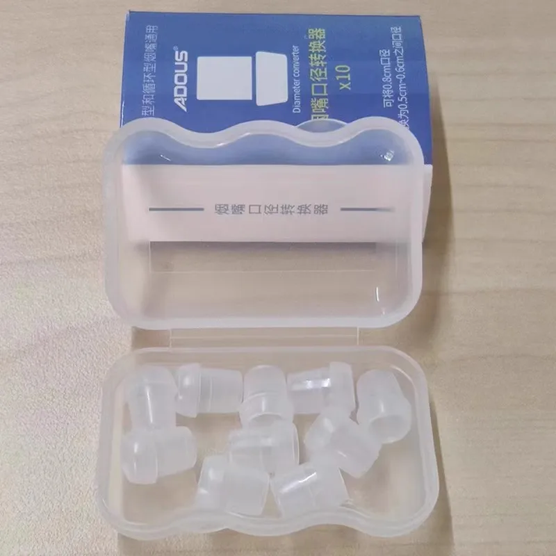 10Pcs Filter Smoking Holder Adapter for Thin Cigarette Ladies Slim Cigarette Holder Converter Reduce Tar Cleaning