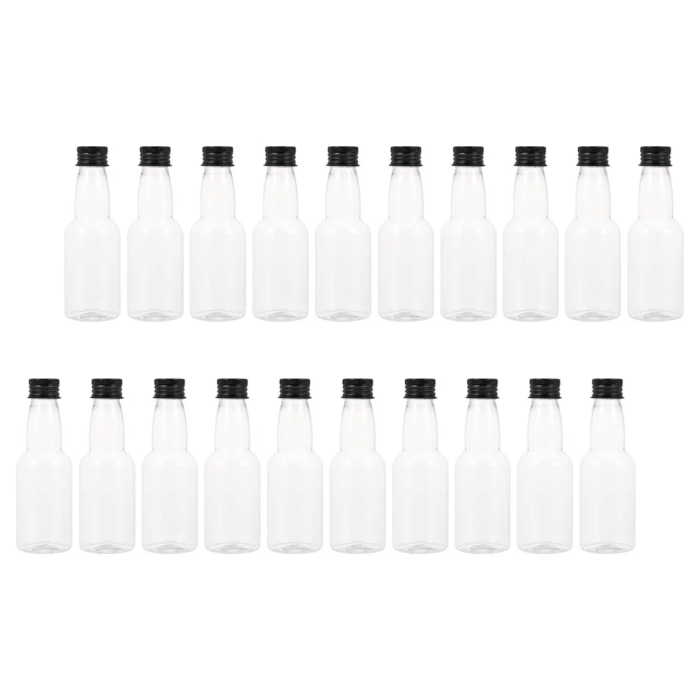 

Mini Bottles Small Juice Bottles Mini Salad Dressing Bottle Empty Mini Alcohol Seasoning Beverage Juice Bottle