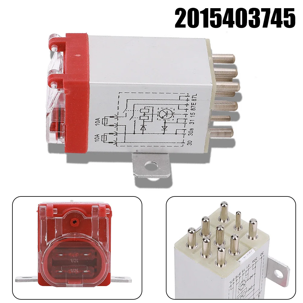 1x Overload Protection Relay For Mercedes 1988-1991 300SE 126.024 '88-later/ For 1994-1998 SL500 129067 To 06/98 Interior Parts