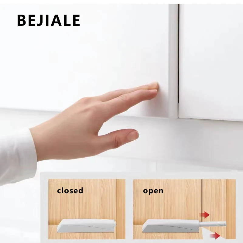 Closet Door Rebounder Press Type Switch Press Free Handle Spring Back Open Automatic Drawer Self-spring Cabinet Elastic Device
