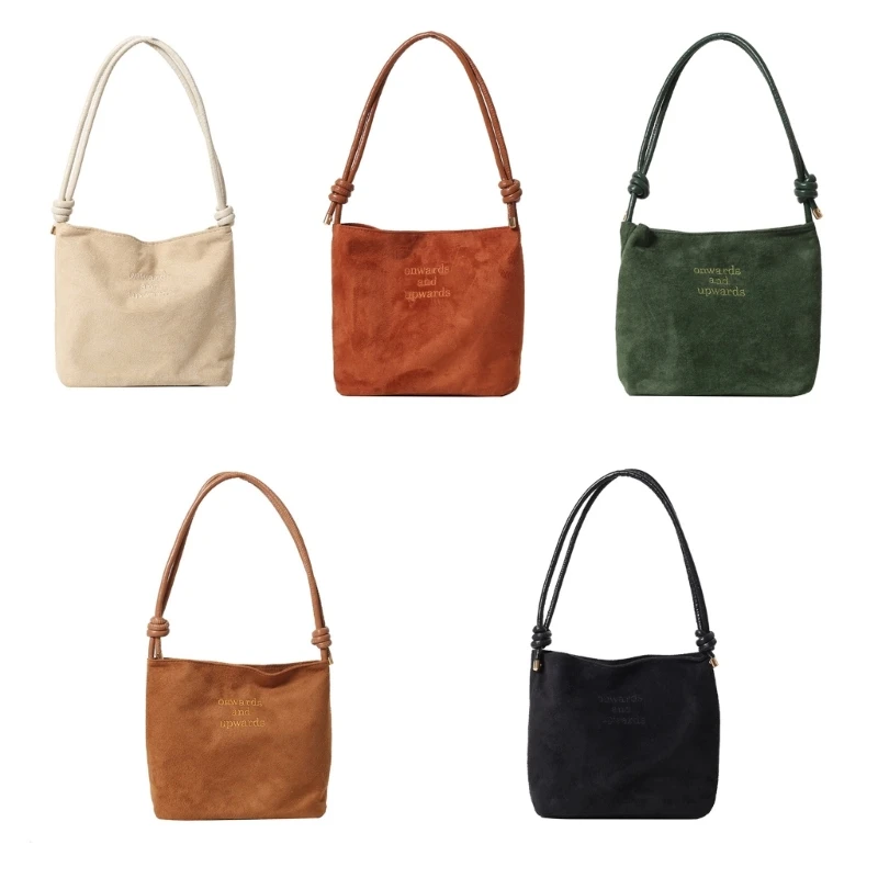 

Fashionable and Practical Bucket Bag Shoulder Bags Underarm Handbag for Women