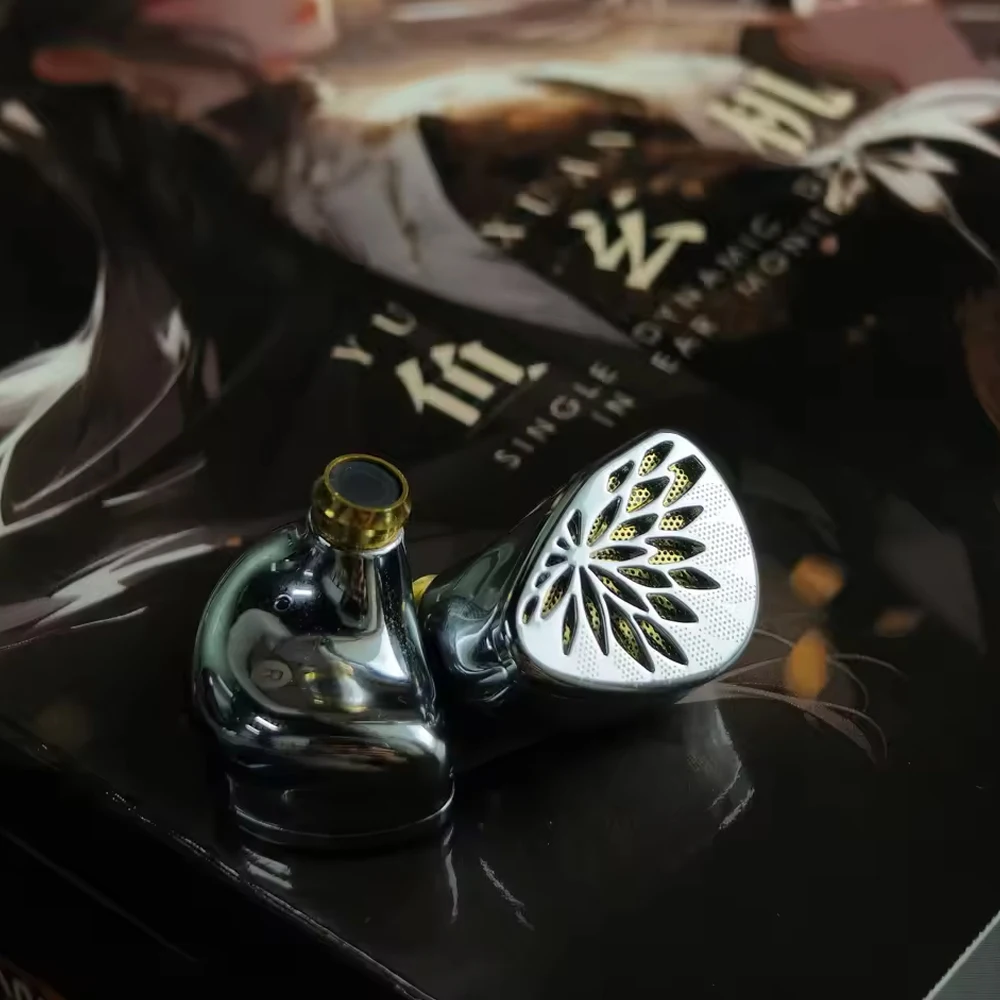 TANGZU YuXuanJi TPLX 10mm Topology Dynamic Driver Zinc Construction In-Ear Headphones 4