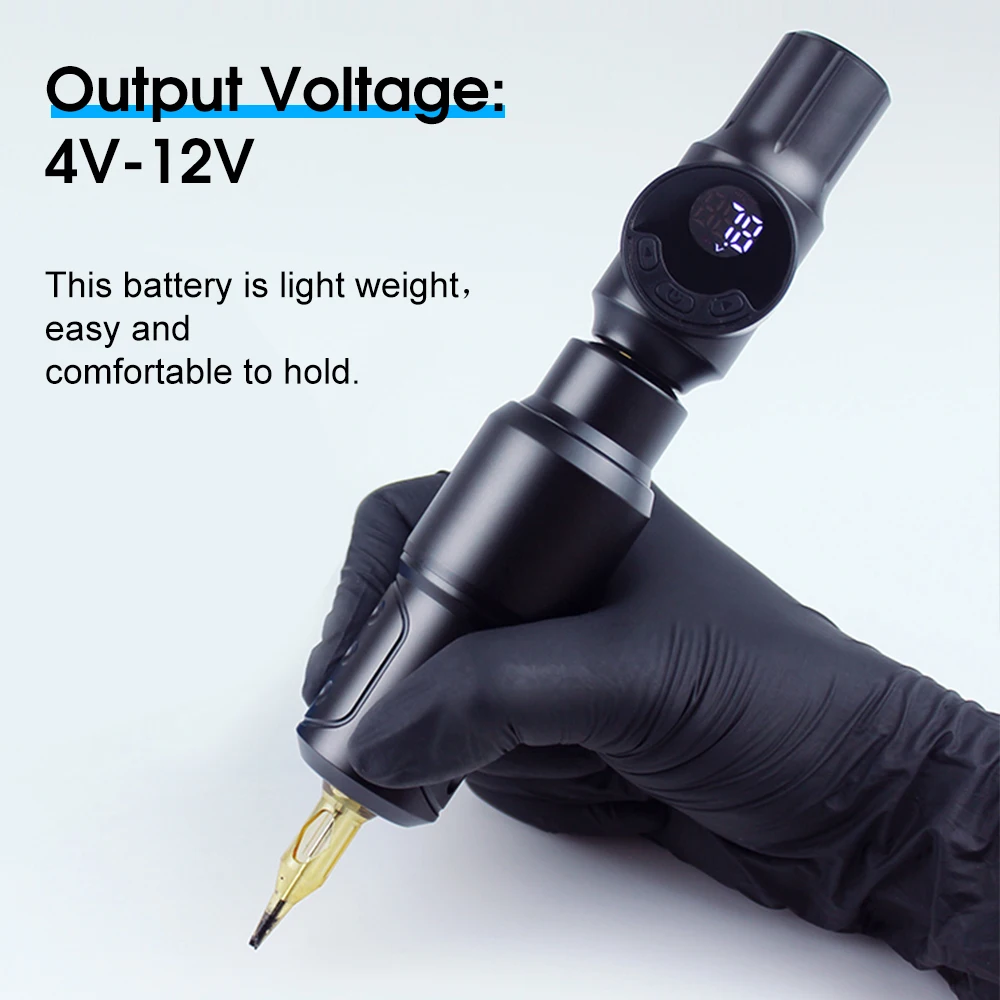 Wireless Tattoo Power Tattoo Machine Battery Rechargeable Battery 1500MA Available 5-8 Hours RCA Tattoo Pen