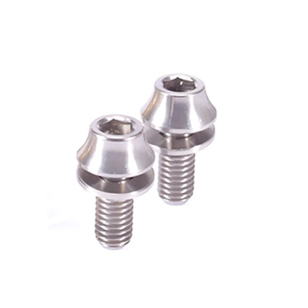 

High Quality Screws Fixing M5x12mm MTB Titanium Umbrella 2Pcs Colorful Bike Bottle Bottle Cage Gas Cylinder Fixing