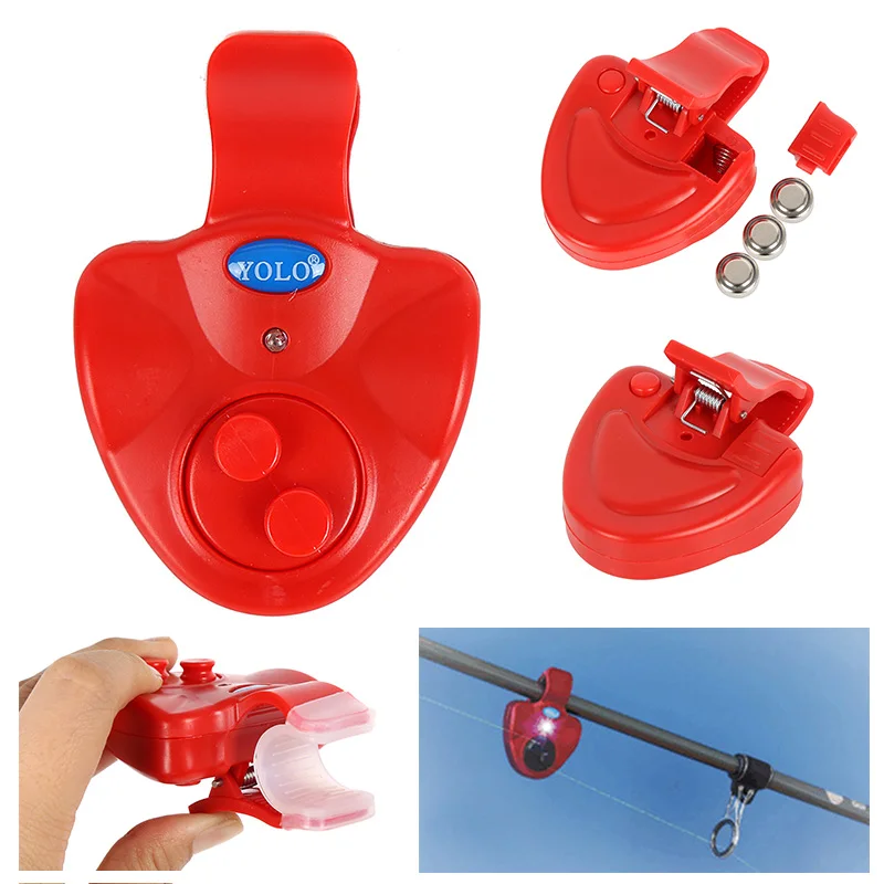 Fishing accessories fishing bite alarms line gear indicator alert er fishing reels LED light TOOL