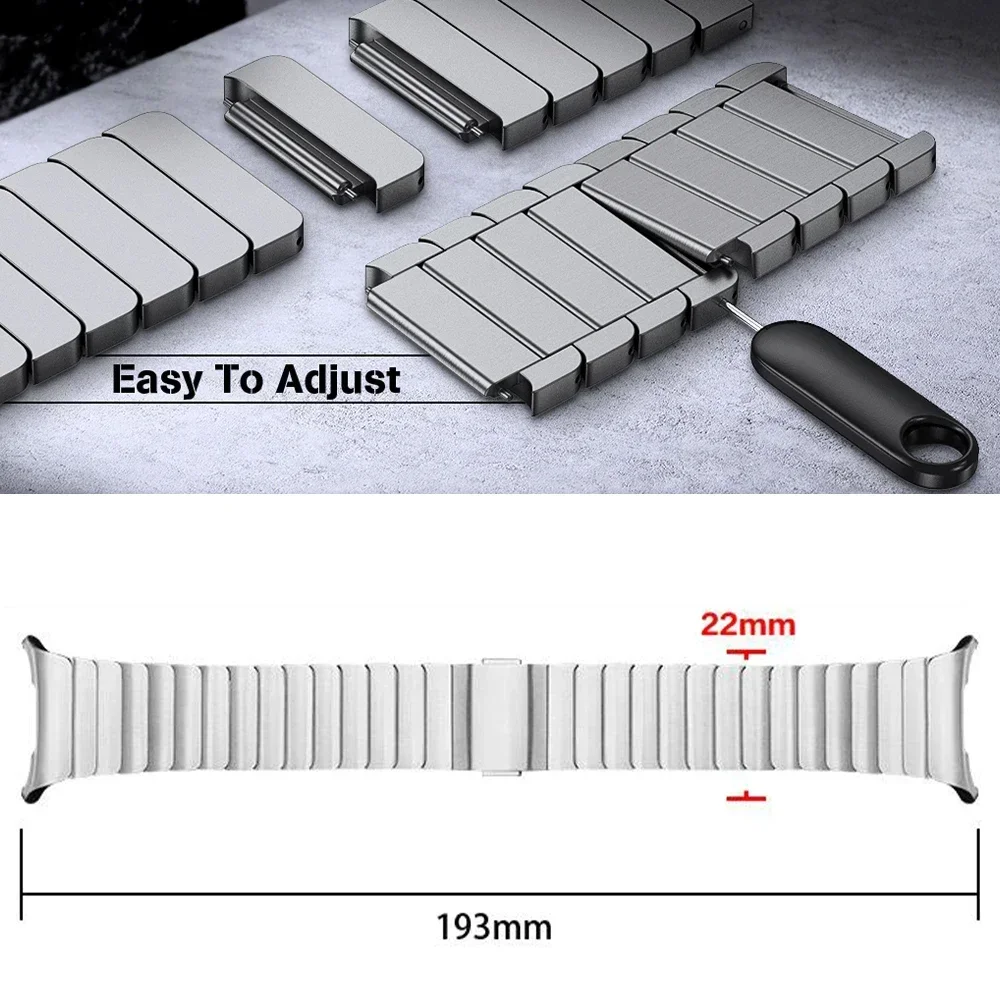 Men's Titanium Luxury Business Bracelet - Magnetic Watch Strap