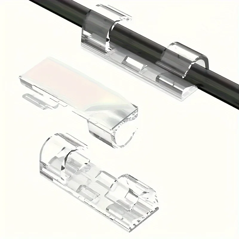 20 Stück Kabelklemmen, selbstklebender Kabel-Organizer für Schreibtisch, Büro, Zuhause – Detail 8