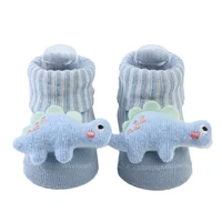 Baby Non Slip Animal Ankle Socks with Non Skid Soles for Newborn Toddler Boy Girl 1