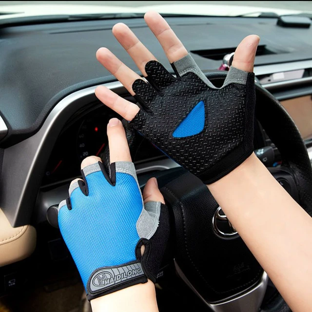 Cycling Bicycle Half Finger Gloves  Cycling Gloves Men Half Finger -  Cycling Bicycle - Aliexpress