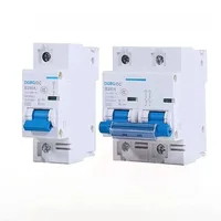 Disjoncteur cc 1P/2P, interrupteur de Protection de batterie de Yacht solaire RV 12/24/48/60/120V 80A-250A, disjoncteur court pour renouvelable 3