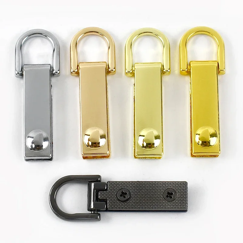 2/4/10Pcs Metal Bag Side Clip Buckle D Ring Screw Connector Hook Clasp Handbags Strap Leather Belt Craft Hardware Accessories