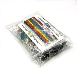 Electronics Starter Kit with LED, Buzzer, Capacitor & Resistor (Set)