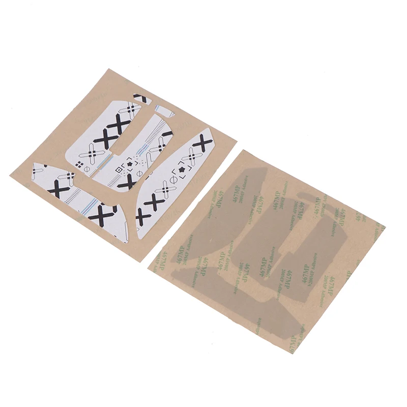 Ultraglide Anti-Slip Mouse Sticker with Snowflake Texture