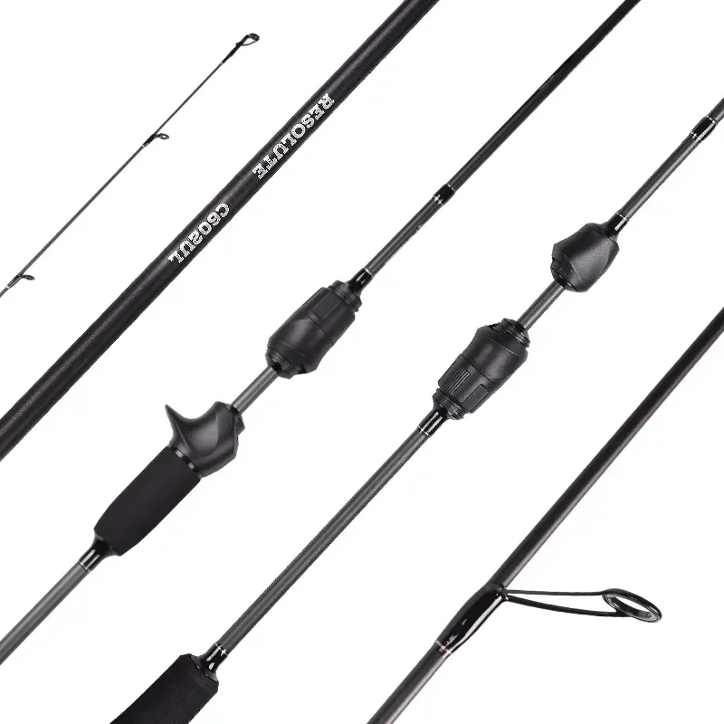 Canne casting Mavllos Resolute Light BFS 0.8-7g - Action rapide carbone pour basse fishing