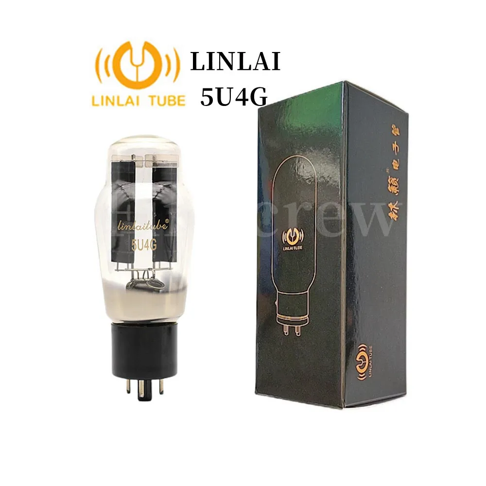 Fire Crew LINLAI 5U4G Vacuum Tube Audio Valve Replaces 274B 5Z3P 5AR4 5Z3P 5Z4P GZ34 Tube Amplifier HIFI Audio Amplifier DIY 3
