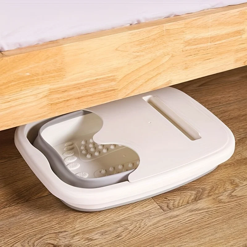 1 foldable foot bath tub, foot bath tools, massager, tub, large bathroom/toiletries