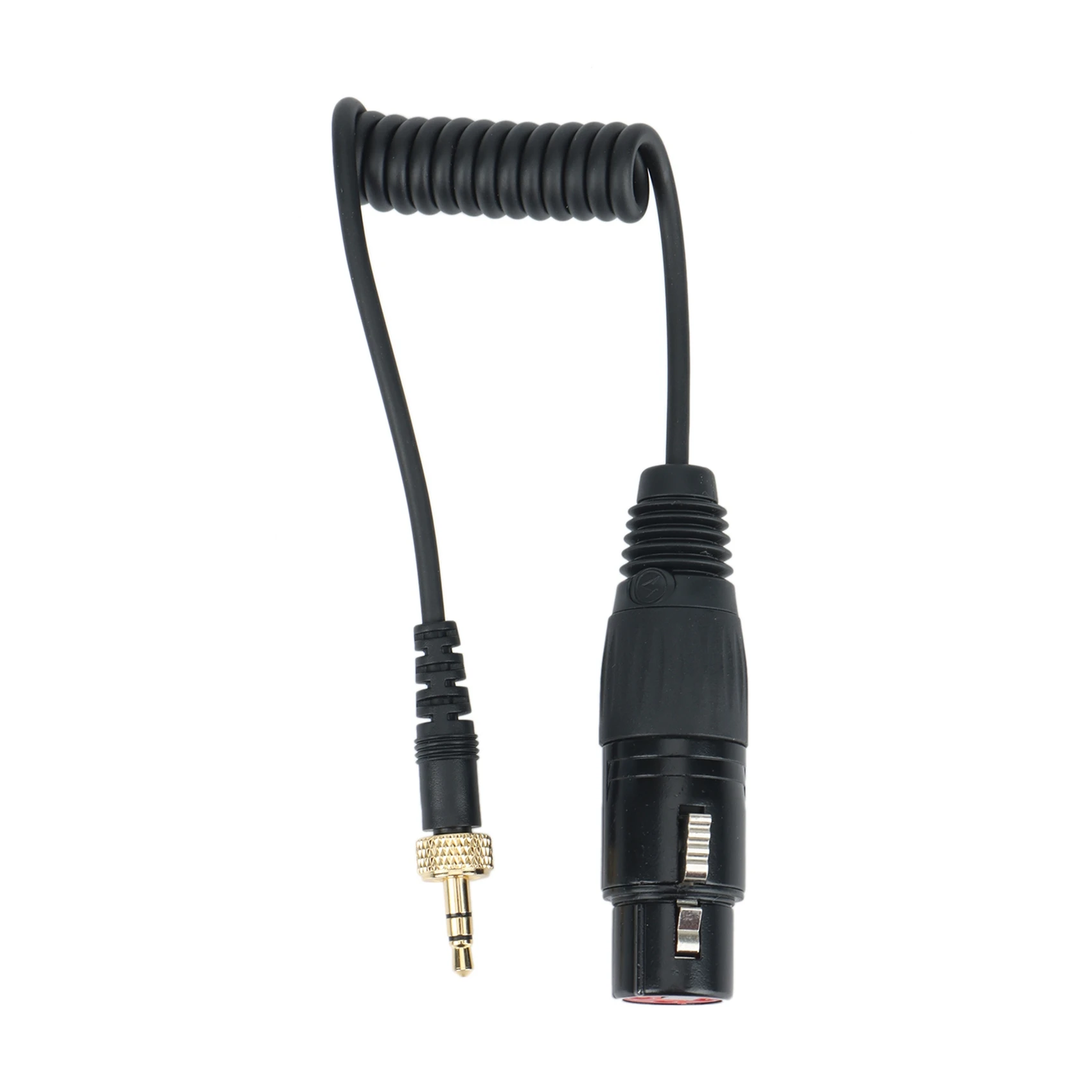 잠금 유형 무선 수신기용 암 마이크 출력 케이블, TRS-XLR, 3.5mm-3.5mm