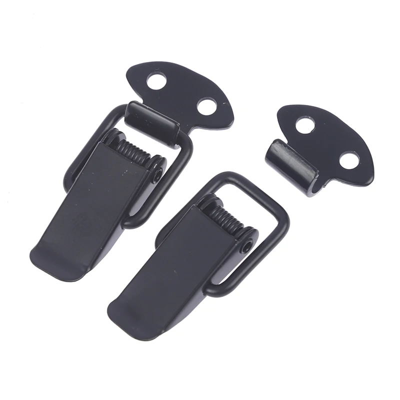 2PCS Snap Lock Toggle Latches Spring Loaded Clamp Clip Case Box Latch Catch Toggle Tension Lock Lever Clasp Closures Crate