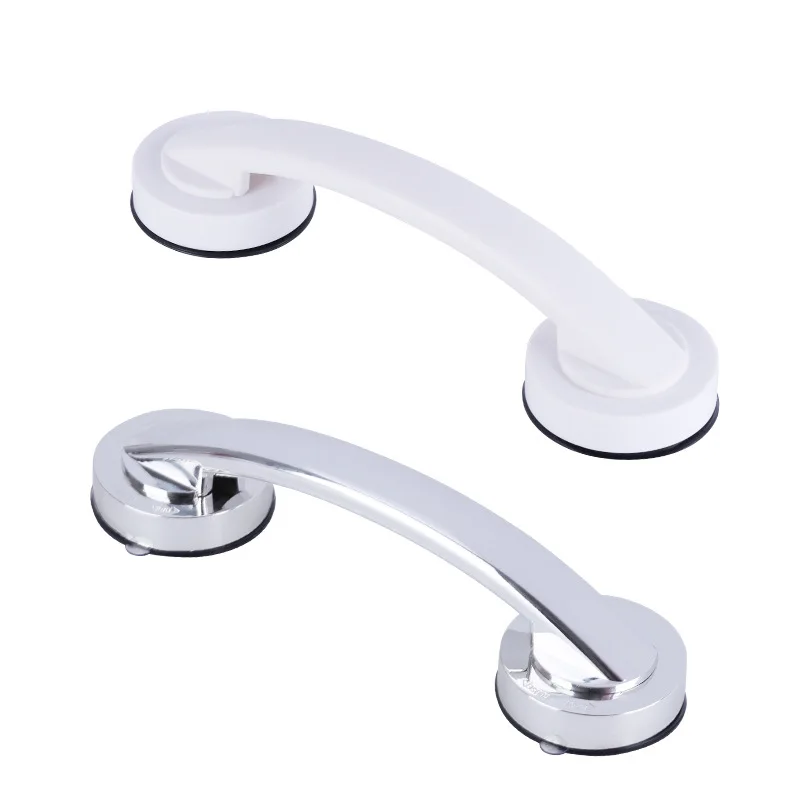 Sucker Handle Door Fridge Drawer Bathroom Suction Cup Wall Mounted Handrail Grip Tub Shower Handle Bathroom Kitchen Accessories bathroom handrail,shower handle grab bars