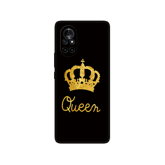 Huawei Nova 8 Case Nova8 5G 4G Back Cover For Huawei Nova 8 5G Phone Cases Soft Silicone TPU Fundas 6.57 inch black tpu case