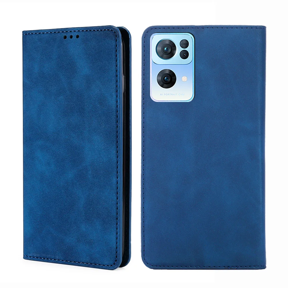 Premium Magnetic Leather Flip Cover - Luxury Design