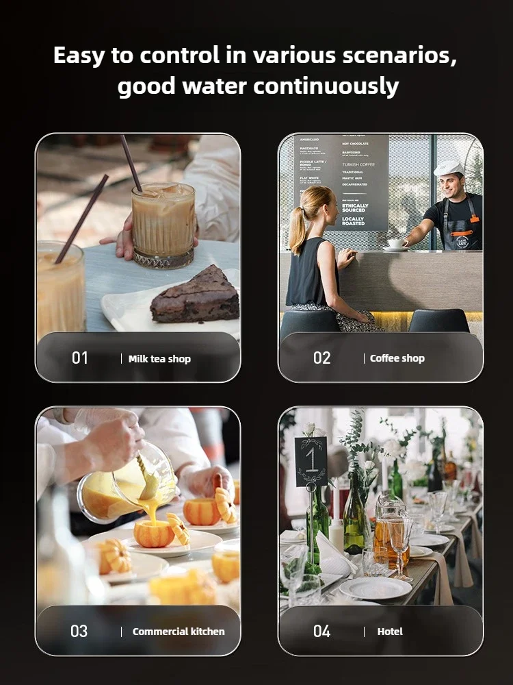 Water purifier household direct drinking tap water large ultrafiltration water purifier milk tea shop pre-filter