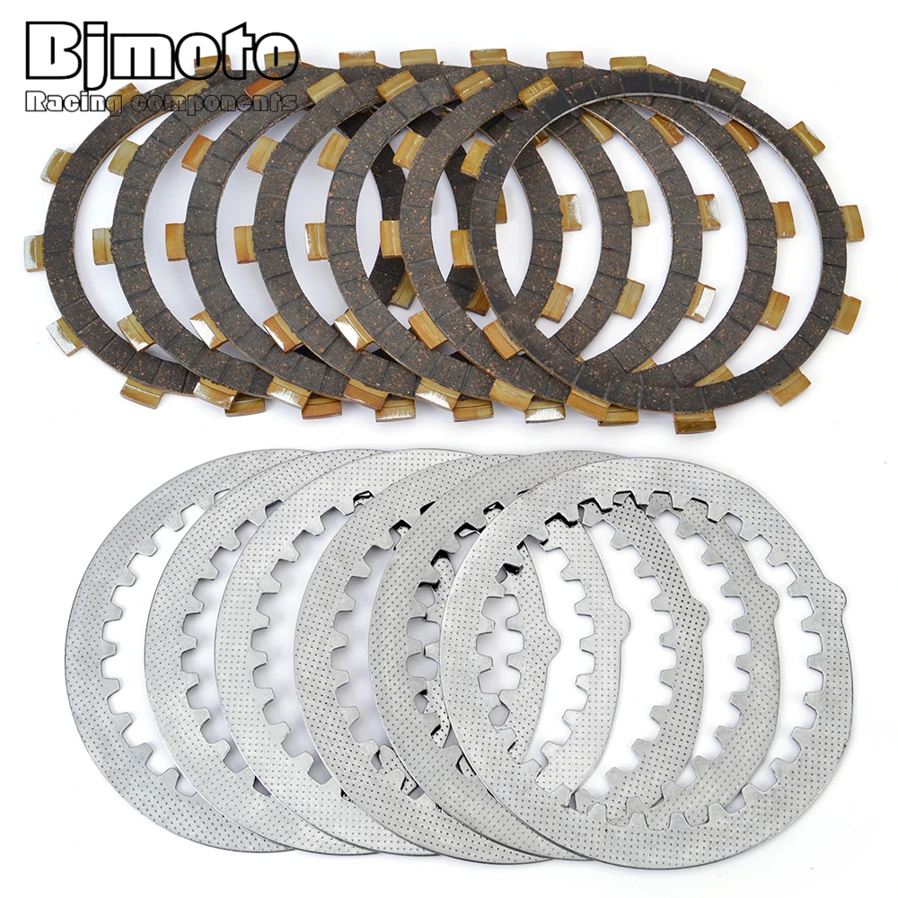 

Clutch Friction Disc Plate Kit For Yamaha XJ400D XJ400 1981 383-16321-00 4H7-16321-02 4L0-16321-00 5Y1-16331-01 371-16325-00