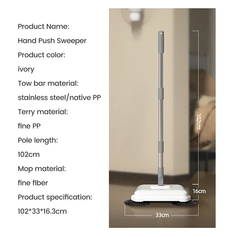 Sweeper Magic Broom Dustpan Set Hand Push Cleaning Machine for Floor Vacuum Cleaner Household Lazy All-in-one Sweeping Tools portable vacuum cleaner,hand sweeping machine