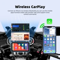EKIY 6.25" Wireless CarPlay Moto Android Auto Portable Digital Motorcycle Dashboard GPS Navigation Display Screen TPMS Monitor - Image 5