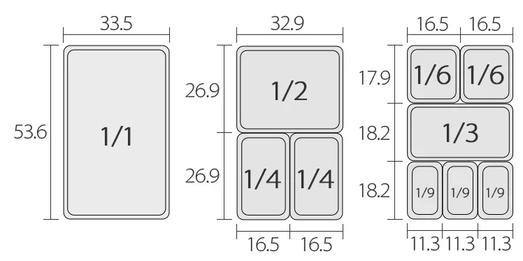 Square Basin Rectangle tray basin with lid stainless steel basin GN Pan Stainless Steel Food pan Chafing Buffet restaurant milk tea shop seasoning box