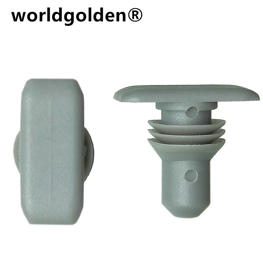 Worldgolden 100Pcs Auto Fasteners Sopracciglio Ruota Anteriore Con Gomma Per Fiat Chrysler 0735537083, Muslimah