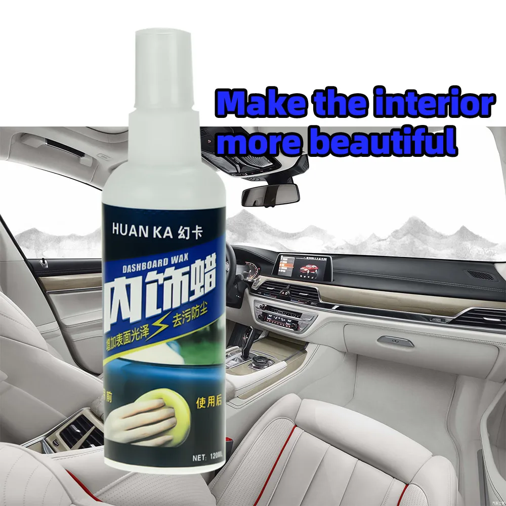 

Automotive Interior Wax Multi-Purpose Car Cleaner Tire Wax Plastic Leather Polishing Wax Paint Care