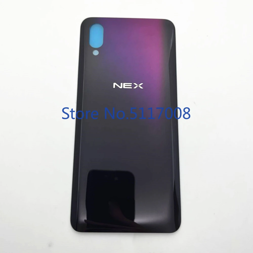 

Задняя крышка батарейного отсека для Vivo NEX S / A / NEX Ultimate, задняя крышка, стеклянный корпус, детали для замены