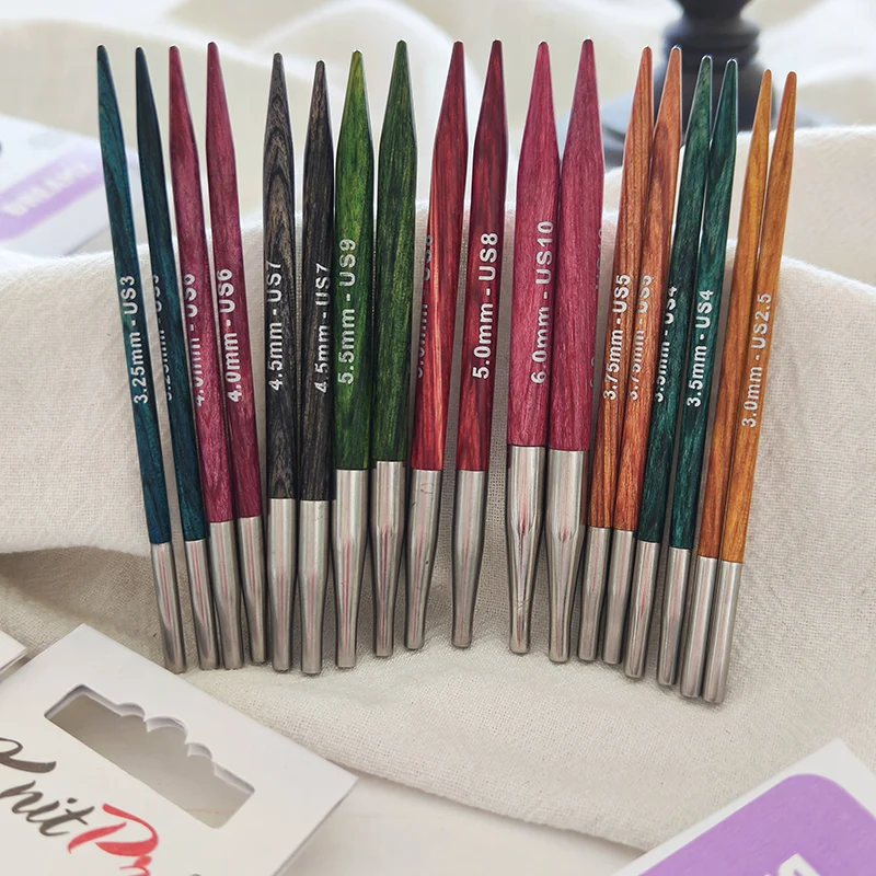 KnitPro Trendz Interchangeable Circular Knitting Needles - US Size 5 (3.75mm) With 5-inch Tips