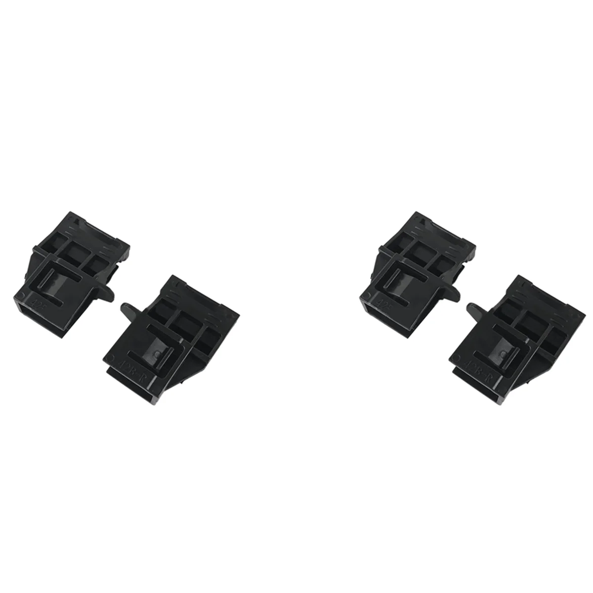 

4 шт. панорамный солнцезащитный козырек с фиксированной пряжкой, зажим от солнца из черного пластика 70800-TLY-H11ZA для Honda CRV 2017-2021