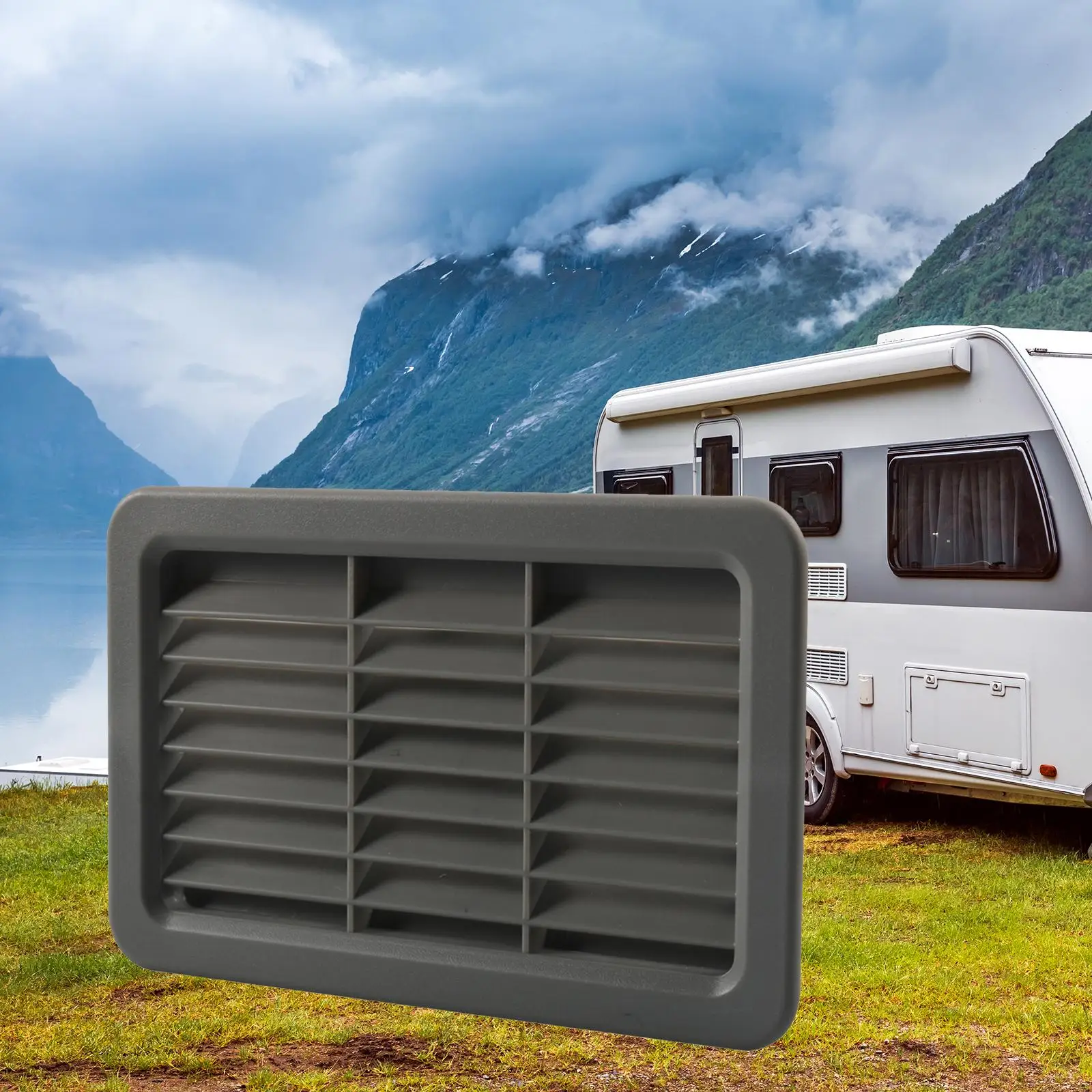 Panneau D'aération Pour Toit De Camping-car - ABS, 19.3x12.2 Cm