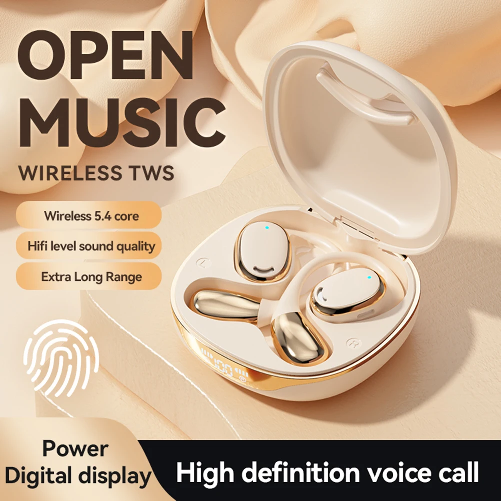 M70 Languages Translator Earbuds Real Time Offline Bluetooth 5.3/5.4 Multi Translation Modes Translating 144 Languages Headphone