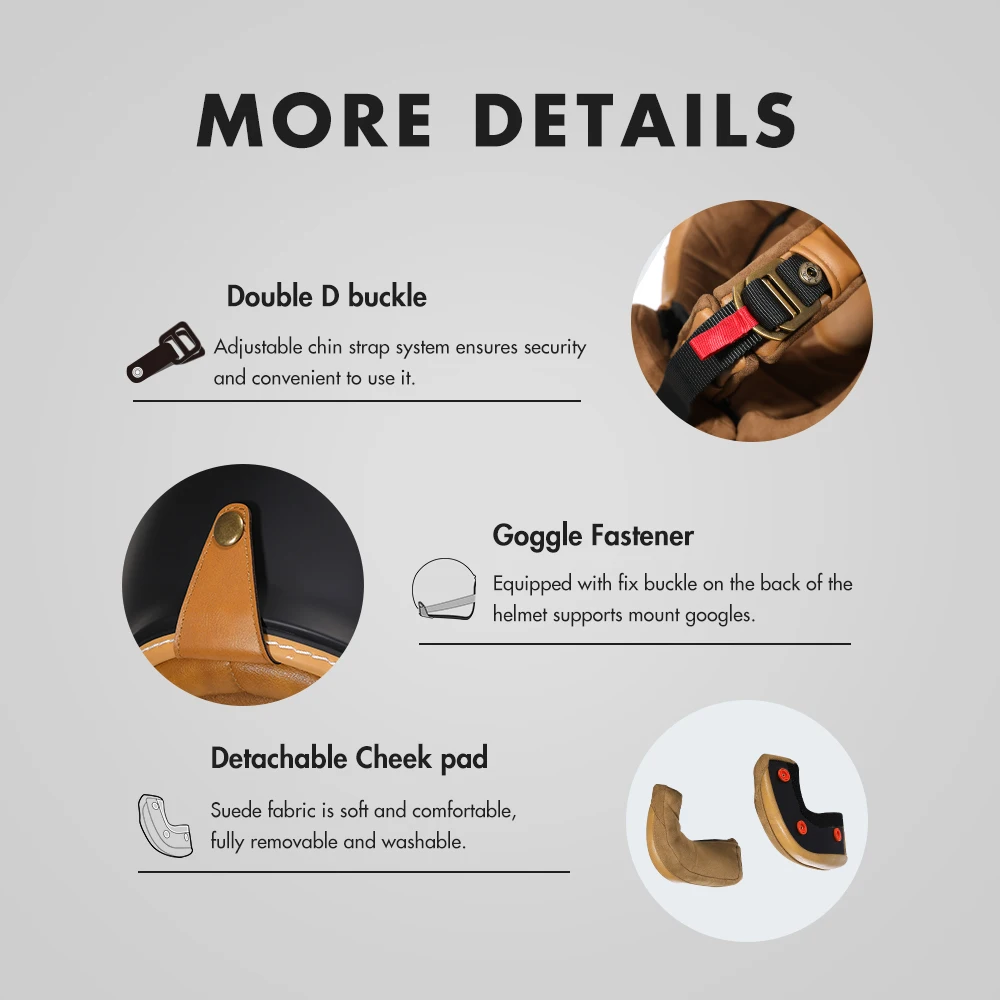 ��Ʈ�� 3/4 ���� ���̽� ���� ������� ���, CYRIL B206 �淮 ���ο� ��Ƽ�� ��Ʈ ���, DOT ECE ����