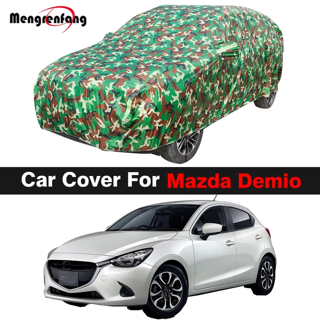 Camouflage Car Cover For Mazda 2 Demio Anti-UV Sun Shade Rain Snow Protect  Waterproof Auto Cover - AliExpress