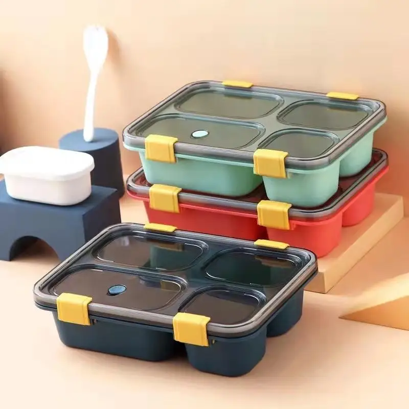 BUYDEEM Bento Lunch Box, 3.4 Cups Food Container for Kids and Adults