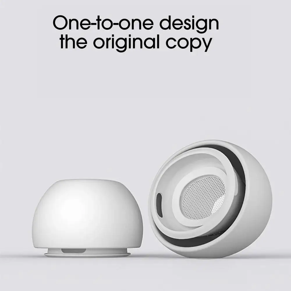 Soft Silicone Ear Tips for Airpods Pro 1st 2nd Gen Protective Earbuds Cover Noise Reduction Hole Ear-pads For Apple Air Pods Pro