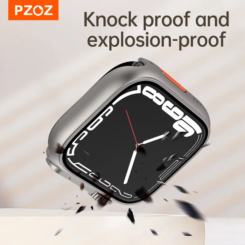 PZOZ-PC +   ð ̽ 8 7 se 6 5 4 iWatch ø 45mm 44mm 41mm 40mm, ȭ ȣ Ʈ ׼ 