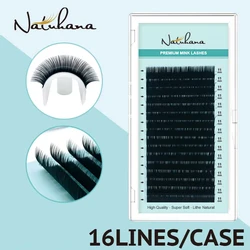 Luxurious Faux Mink Eyelash Extensions - Handcrafted Korean PBT 16 - Row Collection - 0.12mm