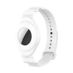 Protective Silicone Strap Bracelet for Kids - AirTag Anti - lost Cover (W)