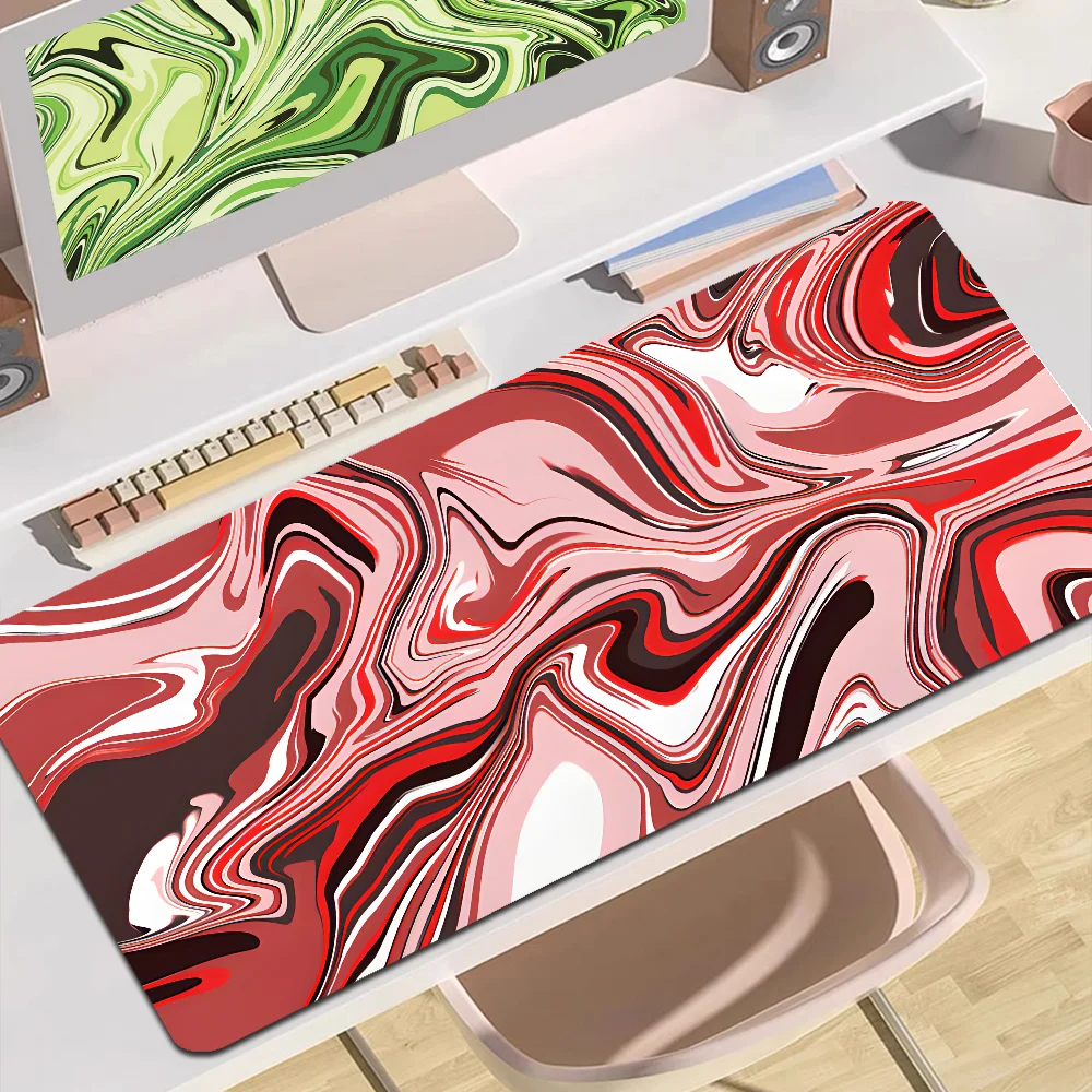 Strata Liquid INS Tide Large Office Computer Desk Mat Table Keyboard Big Mouse Laptop Cushion Non-slip for Teen Girls Bedroom 3