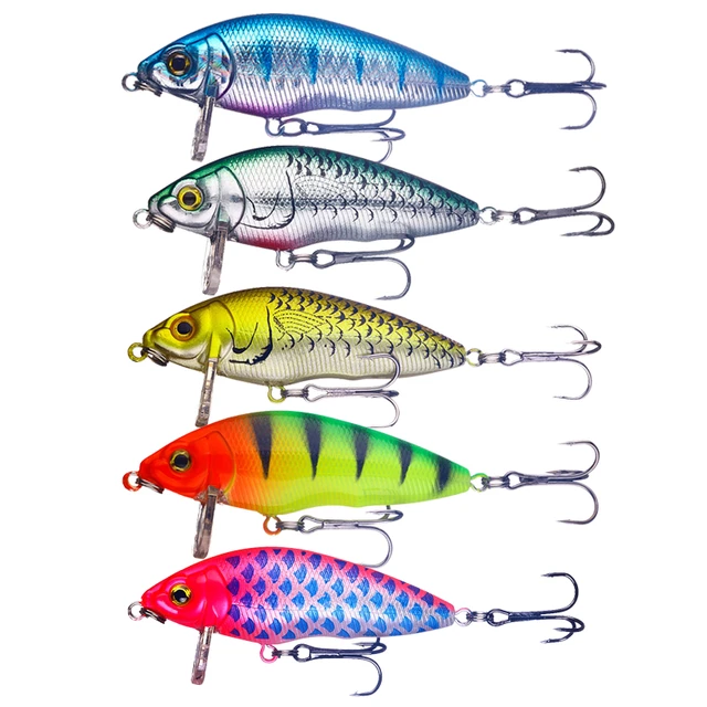 Wobblers Minnow Fishing Lure 7CM-8.4G Jerkbait Wobblers on Pike